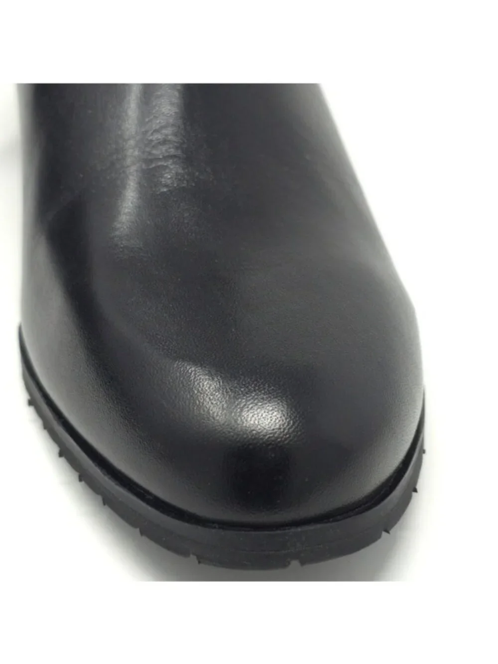 Naturalizer Bay Waterproof Heeled Ankle Boot Black Leather 11 M